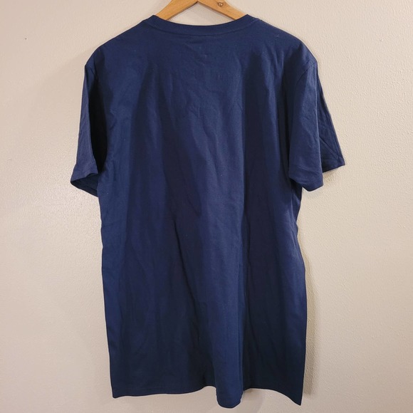 Fanatics NWT NBA‎ Rockets Bannerwave Short Sleeve Navy Cotton T-Shirt Size Large - Picture 3 of 6